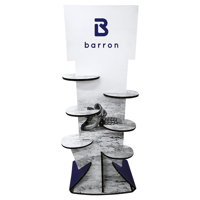 Barron 6 Level Shoe Display Stand